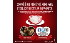 Sevgililer Gn'n Ssleyen Etkinlik ve Hediyeler Sapphire'de!