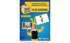 Turkcell Sar Kutu'dan Mudo'da %25 ndirim!