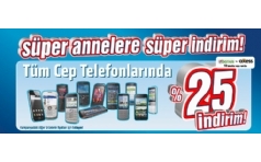 Vatan Bilgisayar'dan S�per Annelere Cep Telefonlar�nda S�per �ndirim