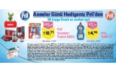Migros'tan Pril Al��veri�lerinizde Bosch Mutfak Aletleri Seti Hediye