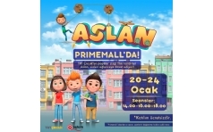 Aslan, Smestr Tatilinde Primemall skenderun'da