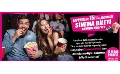 Sapphire AVM'den Sinema Bileti Hediye!