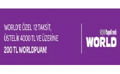 Jolly Tur'da World'e zel 200 TL WorldPuan Hediye!