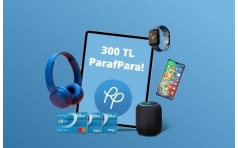 Paraf ile Elektronik Alışverişlerinize 300 TL ParaFpara Hediye