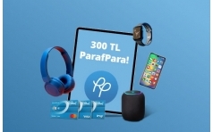 Paraf ile Elektronik Alverilerinize 300 TL ParaFpara Hediye