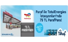 Total'de Paraf Kart'llara 75 TL ParafPara Hediye