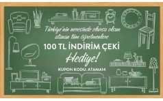 Vivense.com'dan Atamas Yaplan retmenlere 100 TL Hediye eki