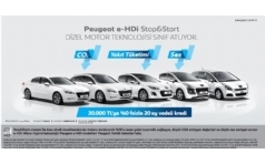 Peugeot e-HDi Modellerinde %0 Faizle 20 Ay Vadeli Kredi Kampanyas�