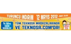 Teknosa 12 May�s 2012 Turuncu �ndirim Kampanyas�