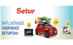 Setur Fiat 500 Otomobil ekili Kampanyas