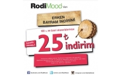 RodiMood'dan Erken Bayram ndirimi