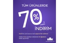 ELLE'de Tm rnlerde %70'e Varan ndirim