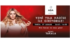 Hadise Mini Konser ve mza Gn Ada AVM'de