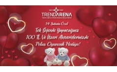 Trend Arena'dan Sevgililer Gn'nde Pelu Oyuncak Hediye!