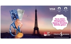  Bankas VISA Kartlar Paris 2024 Olimpiyatlar Seyahati ekili Kampanyas