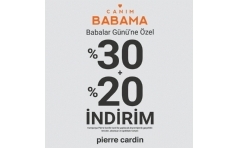 Pierre Cardin'den Babalar Gn'ne zel %30 + %20 ndirim