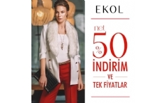 Ekol'de Net %50 ndirim!