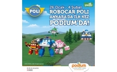 Robocar Poli Ankara'da ilk Kez Podium'da!