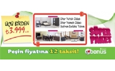 Kilim Mobilyada l Sper Paketler 3999 TL'den Balayan Fiyatlarla!