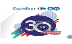 CarrefourSA 30. Yıl Dönümü İndirimleri 12 - 18 Ekim 2023 Kataloğu