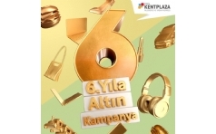 Konya KentPlaza 6. Ylnda Altn Hediye Ediyor!