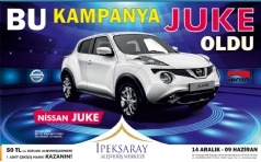 peksaray AVM Nissan Juke ekili Kampanyas