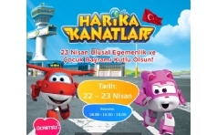 Harika Kanarlar 23 Nisan'da 14 Burda'da