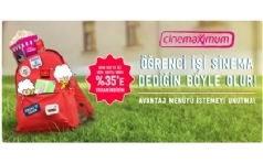 Cinemaximum'da rencilere %35 ndirim!