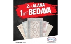 Saray Hal'dan 2 m Alana 1 m Bedava!