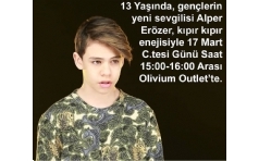 Alper Erzer Mini Konser ve mza Gn Olivium Outlet'te