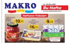 Makro Market 13 - 20 Ekim 2017 Haftann ndirimli rnleri