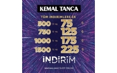 Kemal Tanca'dan Tm ndirimlere Ek ndirim!