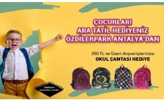 Ara Tatil Hediyeniz zdilekPark Antalya'dan