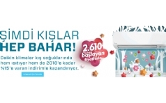 Daikin Klimalarda Ylbana zel Kampanya