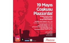 19 Mays Cokusu Samsun Piazza'da