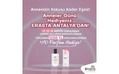 Erasta Antalya AVMden Annelere Parfm Hediye