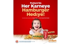 Krkkale Podium'da Her Karneye Hamburger Hediye!