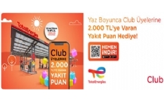 Total Club yelerine 2.000 TL Yakt Puan Hediye