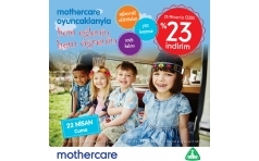 Mothercare Maazalarnda 23 Nisan'a zel ndirim Frsat