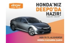 Deepo Outlet Honda Civic ekili Kampanyas