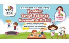 ocuklar Yar Yl Tatilinde Novamall Manavgat'ta Mutlu!