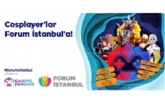 Cosplayer'lar Forum stanbul'da