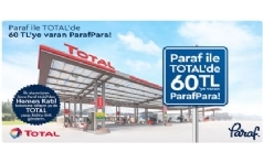 Total'de Paraf'lılara 60 TL ParafPara Hediye
