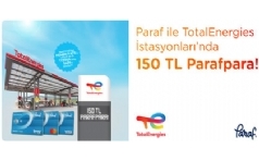 Total'de Paraf Kart'llara 150 TL ParafPara Hediye