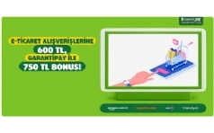 Amazon, Hepsiburada, N11, Pazarama ve Trendyol'da Bonus'lulara 750 TL Bonus Hediye