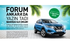 Forum Ankara Nissan Qashqai Çekiliş Kampanyası
