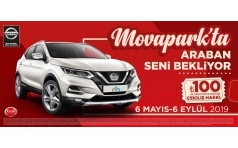 Movapark AVM Nissan Qashqai ekili Kampanyas