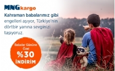 MNG Kargo'dan Babalar Gn'ne zel %30 ndirim