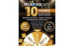 Ninova Park 10. Yan Srpriz Hediyelerle Kutluyor