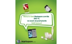 Markapon.com'da Bonus ile Alverilerde %10 Bonus Hediye!